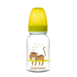 CANPOL 59/100 Butelka wąska 120 ml AFRICA żółta