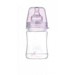 LOVI 74/104 Butelka szklana Diamond Glass 150 ml Baby Shower Girl