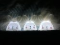 MARKO OLB-XY-GR Zestaw 3 lampek nocnych LED Białe Króliki