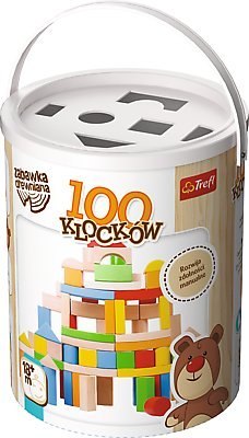 VTECH 61685 Zabawka drewniana 100 Blocks