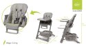 4 BABY Krzesełko dziecięce ICON grey