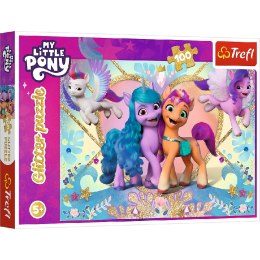 TREFL 14831 Puzzle Glitter 100 My Little Pony Błyszczące kucyki