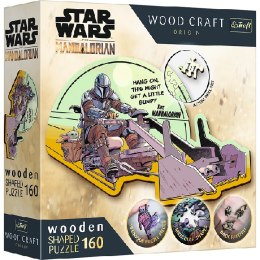 TREFL 20187 Puzzle drewniane Star Wars 160 The Mandalorian - Zjednoczenie