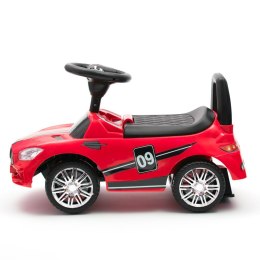 BABY MIX 45834 Dziecięcy jeździk z dźwiękiem RACER czerwony